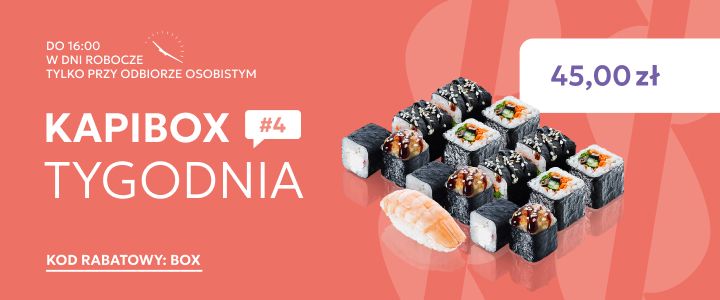 Obraz akcjiKapibox Tygodnia