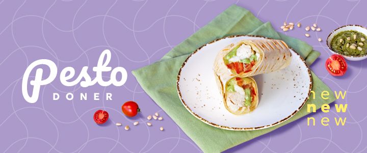 Obraz akcjiDoner Pesto — letnia odsłona ulubionej klasyki! 🔥
