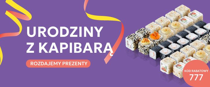 Obraz akcjiŚwiętuj urodziny razem z Kapibara!