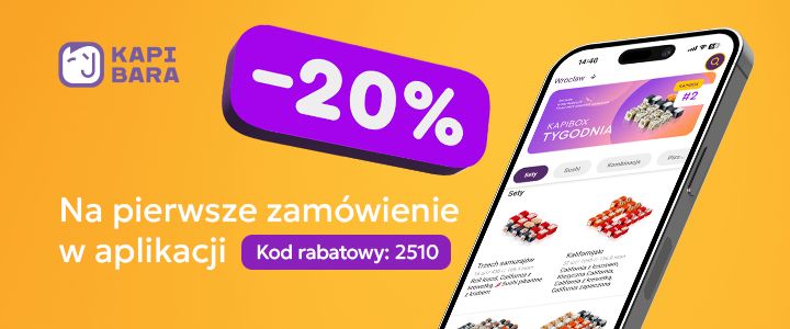 Obraz akcjiZdobądź zniżkę na pierwsze zamówienie w aplikacji!